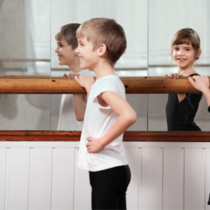Kinder Ballettkleid "Sophie" rot Ballettanzug Ballettbody Ballett Trikot 